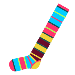 Long Strippy Sock