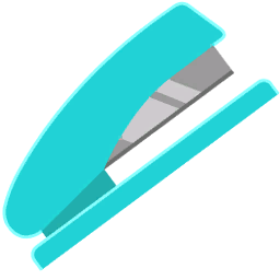 Blue Stapler