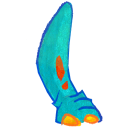 Apatosaurus Leg - Front