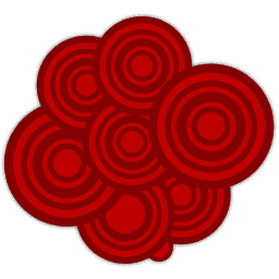 Red Circles Pattern