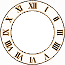 Roman Clock Face
