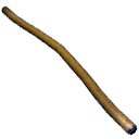 Straight Yellow Electric Cable