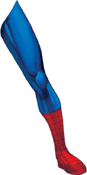 Spider-Man Leg