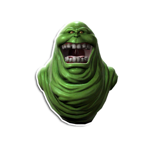File:Sticker DLC GhostBusters Render Slimer Head.png