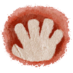 Cave Painting - Hand