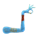 Blue Dancer Arm