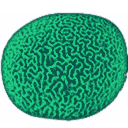 Green Coral Blob