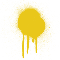 Yellow Paint Splat