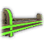 Retro Neon Fence