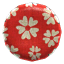 White Flowers Button