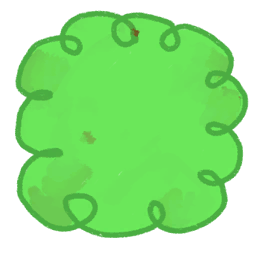 Green Bush Doodle