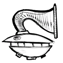 Trumpet UFO Sketch