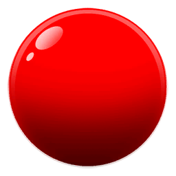 Cartoon Bubble Red