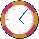 Pink Clock