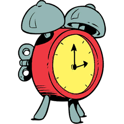 File:Sticker DLC Garfield Object Alarm Clock.png