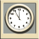 Square Frame Clock