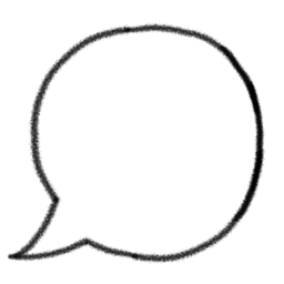 Outline Speech Bubble