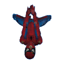 Hanging Spider-Man