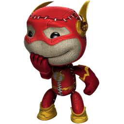 File:Sticker DLC DCComics Character Flash Giggling.png