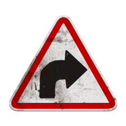 Road Sign - Right Turn