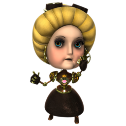 Victoria Von Bathysphere's LittleBigPlanet 3 render.