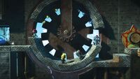 Giant wheel.