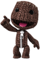 Render LBP3 Sackboy Point Up.png