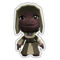 Sticker depiction of the Lady Sackbeth outfit.