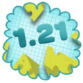 The logo for the version 1.21 - the Leerdamer update.