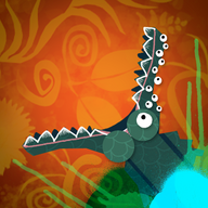 The level badge used for Burning Forest.