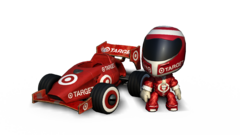 Official render of the Target Racer and Kart.