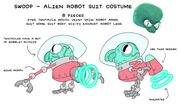 Alien Mech Suit - Coloured