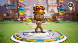 The Crown in Sackboy: A Big Adventure.