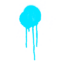 Sticker Unthemed Paint Splat Blue.png