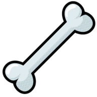 Sticker Unthemed Cartoon Bone.png