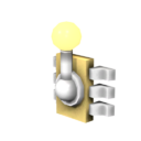 Magnetic Key Switch Final Orange On Right Render.png