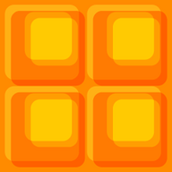 Sticker England Seaside Squares Pattern.png