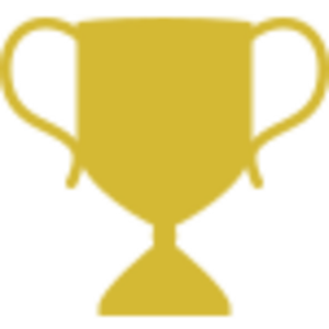 Gold trophy.svg