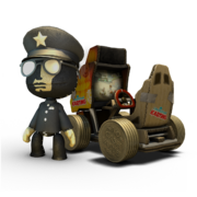 Official render of the UFG General costume and kart.