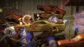 A screenshot of players in the scrapyard. Official screenshot from the LittleBigPlanet website.[1]