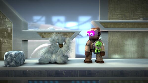 Ditto, using the cut Direct Control feature on a Sackbot.