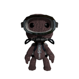 Powerup Scuba Gear Sackboy Front Render.png