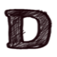 Sticker Unthemed Letter D.png