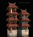 Squid temples.