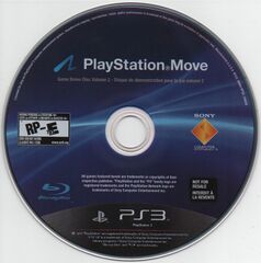 PlayStation Move Demo Disc Volume 2 Disc