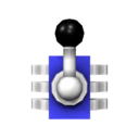 Magnetic Key Switch Early Blue Off Front Render.png