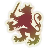 Sticker England Garden Heraldic Lion.png