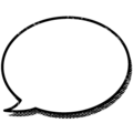 White Speech Bubble