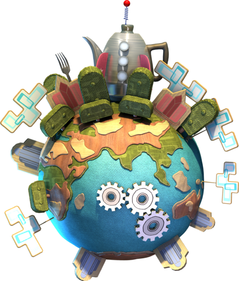 Render of The Progress Emporium's Story planet.