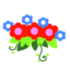 Sticker England Garden Flowers Red.png